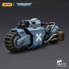Space Wolves Raider-pattern Combat Bike with twin-linked bolt rifles