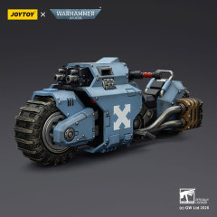 Space Wolves Raider-pattern Combat Bike with twin-linked bolt rifles