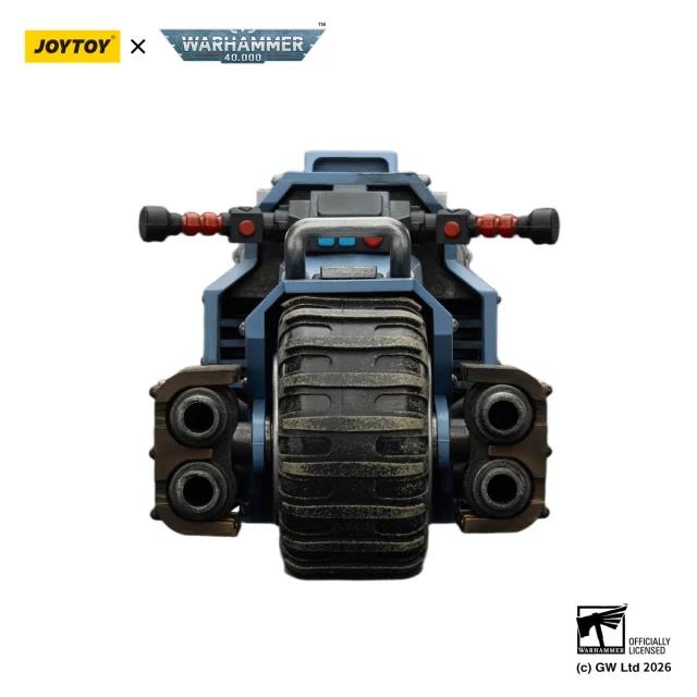 Space Wolves Raider-pattern Combat Bike with twin-linked bolt rifles