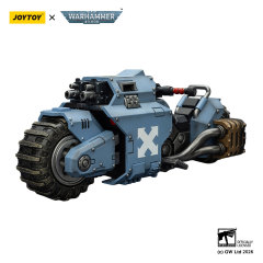 Space Wolves Raider-pattern Combat Bike with twin-linked bolt rifles
