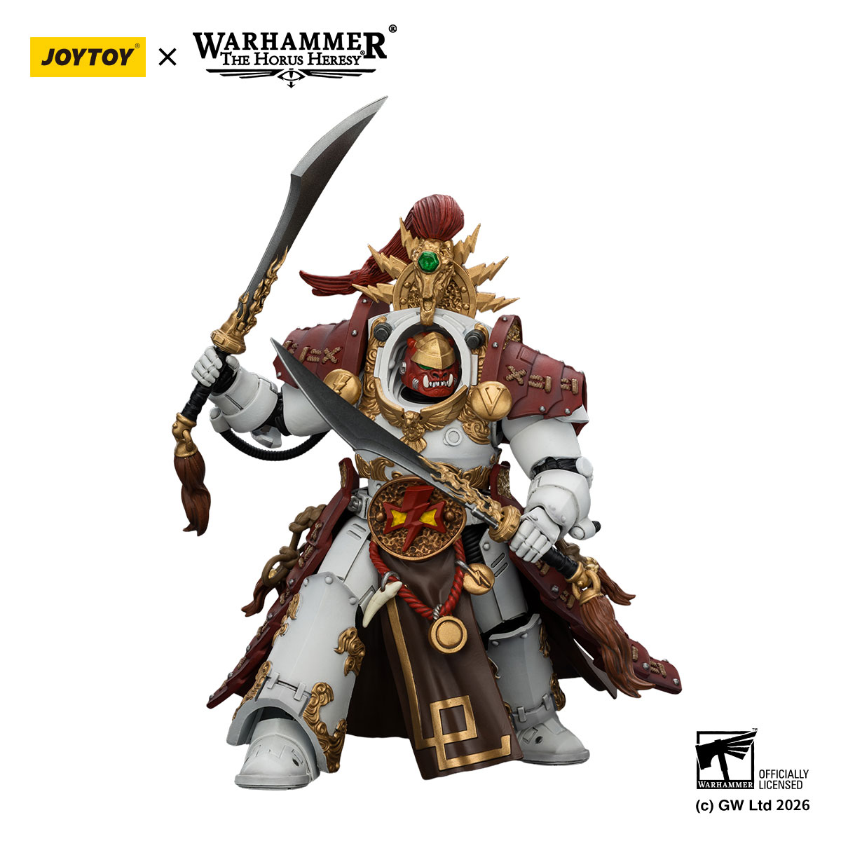 JOYTOY White Scars Qin Xa-Master of the Keshig with paired blades