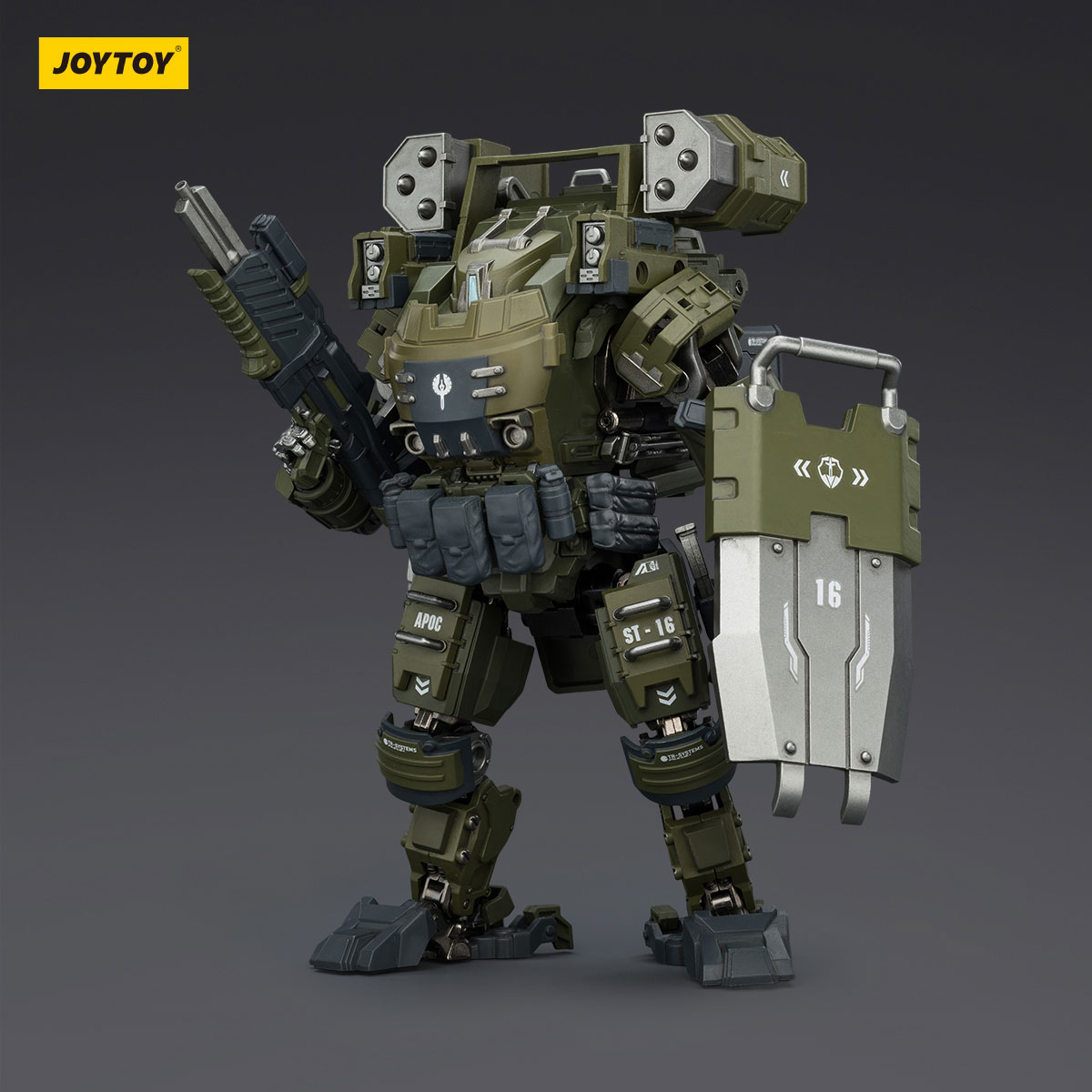 JOYTOY APOC Series Storm Surge Heavy Fire Assault Mech | Dark Source