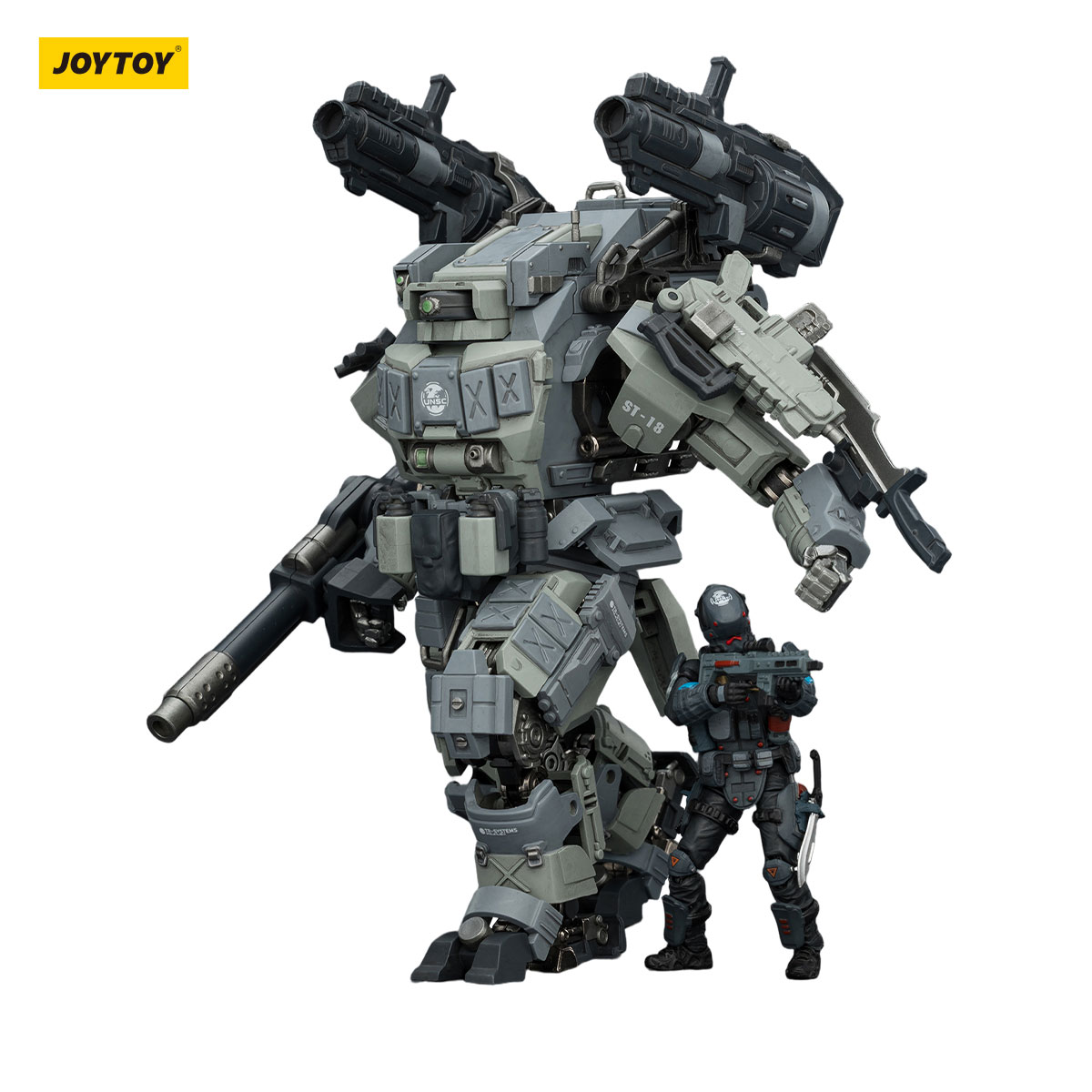 仙骨革命　ボーンアクティブ JOYTOY APOC Series Bedrock Fury Fire Strike Mech | Dark Source