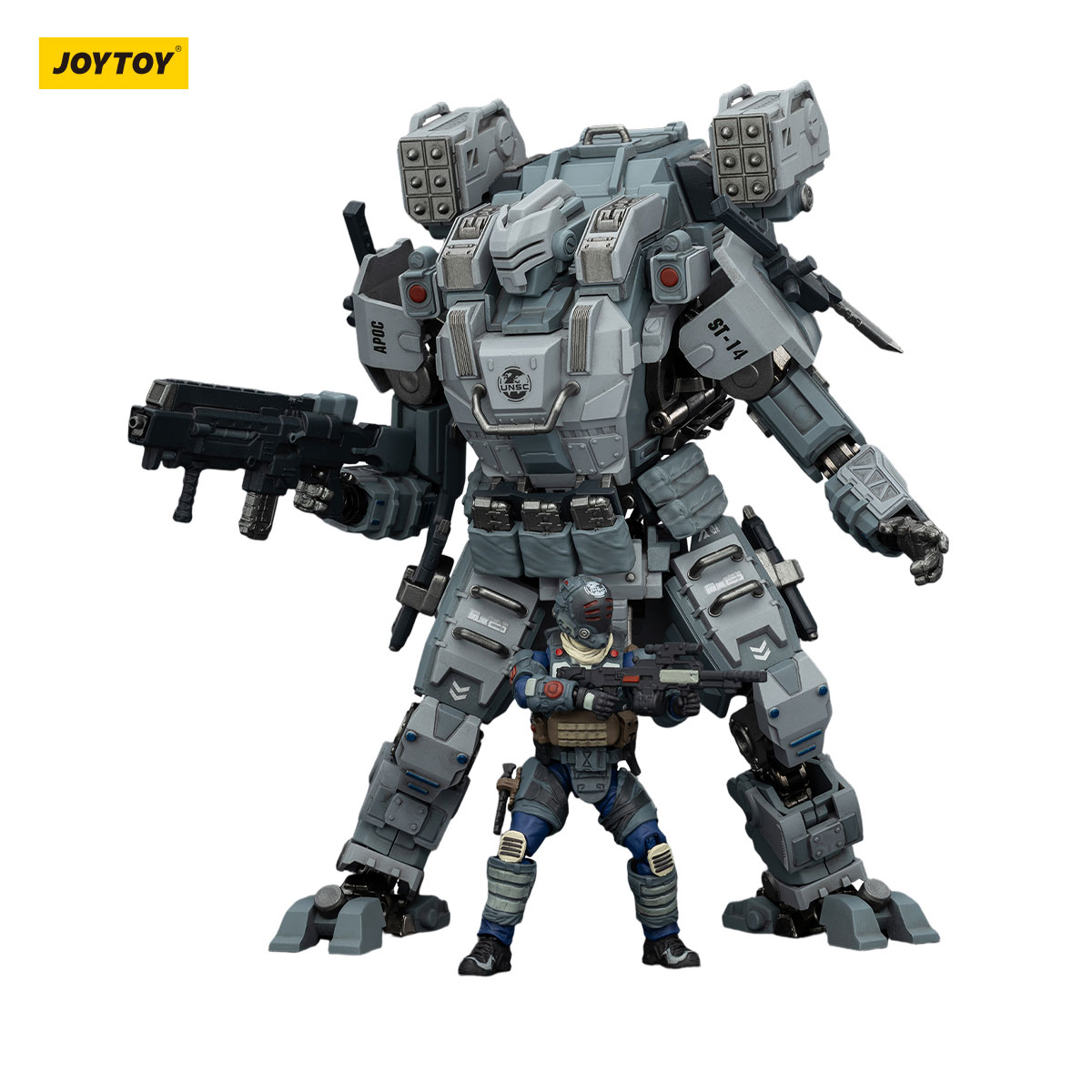 JOYTOY APOC Series Sky Tempest Fire Strike Mech | Dark Source