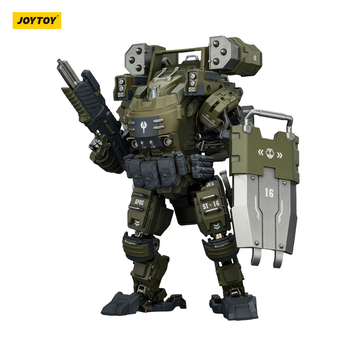 JOYTOY APOC Series Storm Surge Heavy Fire Assault Mech | Dark Source