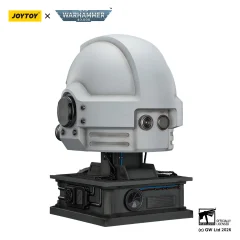 White Scars MkX Helmet & Display Stand