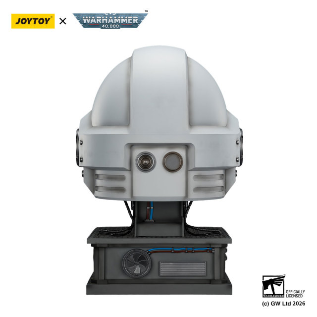 White Scars MkX Helmet & Display Stand