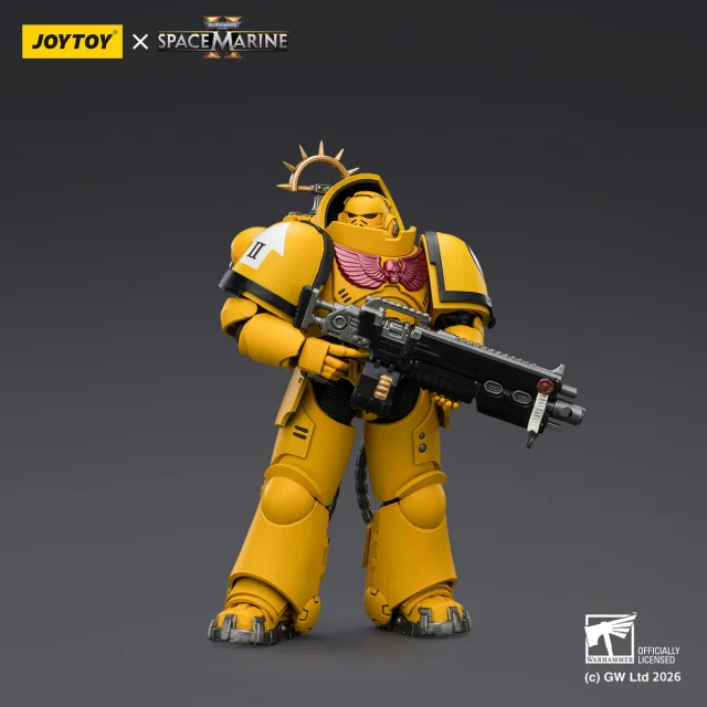 Game Edition Imperial Fists Heavy Intercessor with Heavy Bolt Rifle and Bolt Pistol