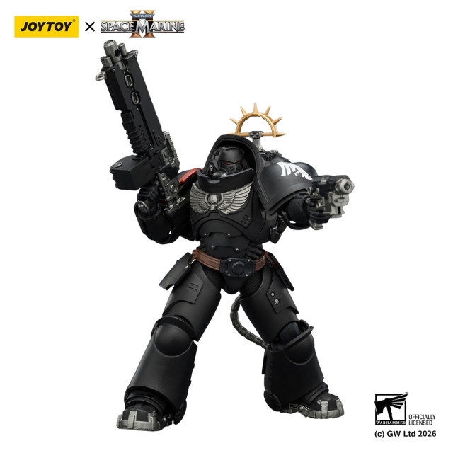 Game Edition Raven Guard Heavy Intercessor with Heavy Bolt Rifle and Bolt Pistol