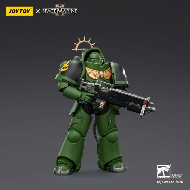 Game Edition Salamanders Heavy Intercessor with Heavy Bolt Rifle and Bolt Pistol