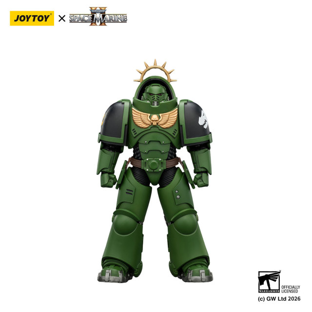 Game Edition Salamanders Heavy Intercessor with Heavy Bolt Rifle and Bolt Pistol