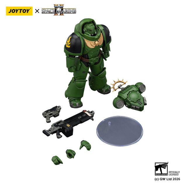Game Edition Salamanders Heavy Intercessor with Heavy Bolt Rifle and Bolt Pistol