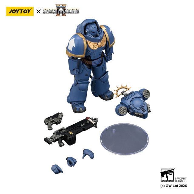 Game Edition Ultramarines Heavy Intercessor with Heavy Bolt Rifle and Bolt Pistol