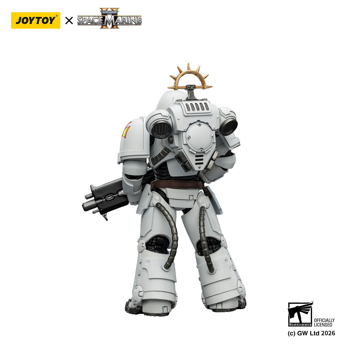 White Scars Heavy Intercessor Figure | Warhammer 40K - JOYTOY