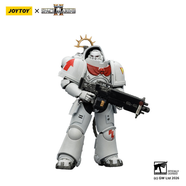 Game Edition White Scars Heavy Intercessor with Heavy Bolt Rifle and Bolt Pistol