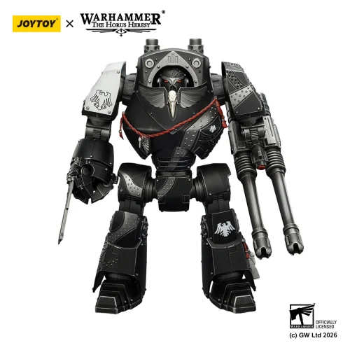 Raven Guard Contemptor Dreadnought with Gravis autocannon and Chainfist