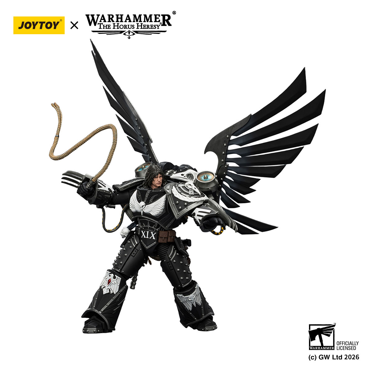 Corvus Corax Figure JOYTOY Warhammer 30K Raven Guard