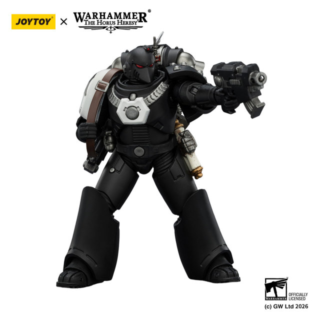 Raven Guard MKVl Tactical Sergeant with Power Sword, Bolter and Plasma Pistol