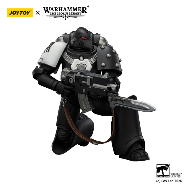 Raven Guard MKVl Tactical Sergeant with Power Sword, Bolter and Plasma Pistol