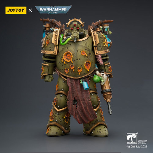 Death Guard Biologus Putrifier with Injector Pistol and Hyper Blight Grenades