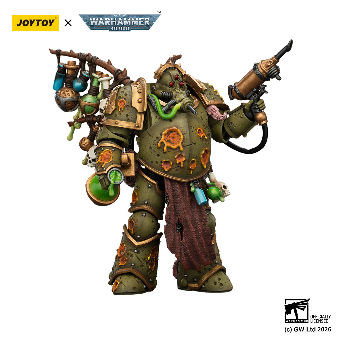 JOYTOY Warhammer 40K Death Guard Action Figures | Official Store