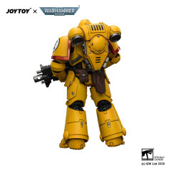 Imperial Fists Intercessor with Bolt Rifle, Bolt Pistol and Chainsword