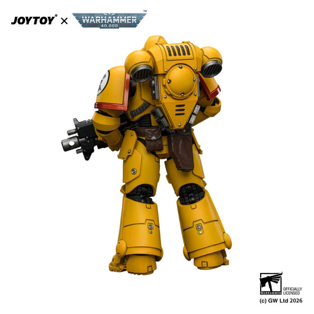 Imperial Fists Intercessor with Bolt Rifle, Bolt Pistol and Chainsword