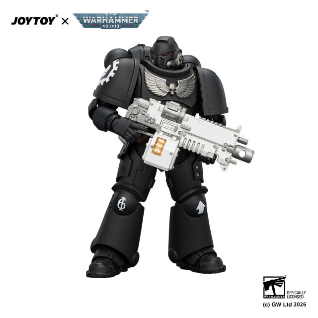 Iron Hands Intercessor with Bolt Rifle, Bolt Pistol and Chainsword