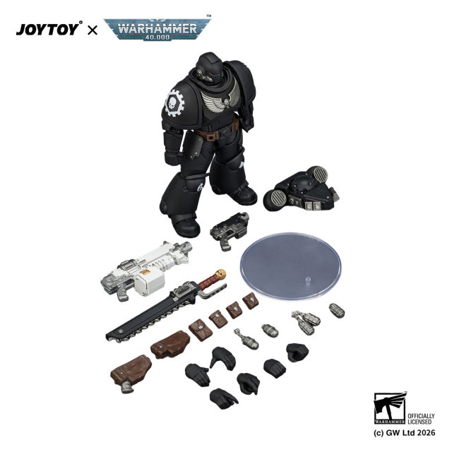 Iron Hands Intercessor with Bolt Rifle, Bolt Pistol and Chainsword
