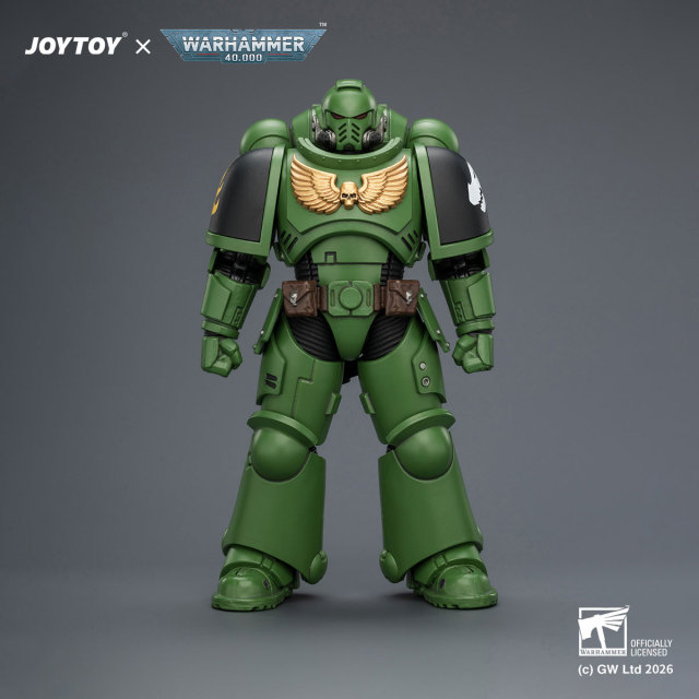 Salamanders Intercessor with Bolt Rifle, Bolt Pistol and Chainsword