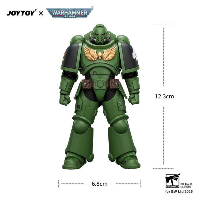 Salamanders Intercessor with Bolt Rifle, Bolt Pistol and Chainsword