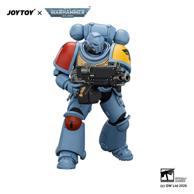 Space Wolves Intercessor with Bolt Rifle, Bolt Pistol and Chainsword