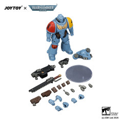 Space Wolves Intercessor with Bolt Rifle, Bolt Pistol and Chainsword