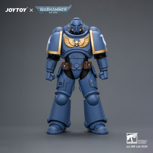 Ultramarines Intercessor with Bolt Rifle, Bolt Pistol and Chainsword