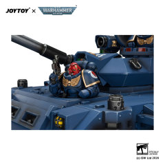 Ultramarines Predator Destructor with turret-mounted autocannon and sponson-mounted heavy bolters