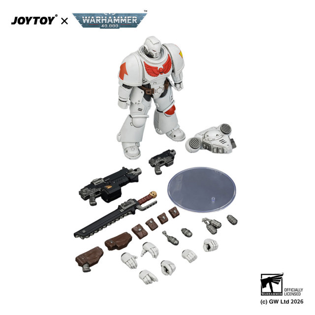 White Scars Intercessor with Bolt Rifle, Bolt Pistol and Chainsword