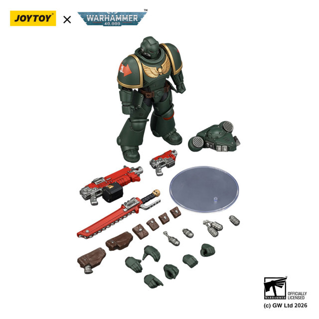 Dark Angels Intercessor with Bolt Rifle, Bolt Pistol and Chainsword