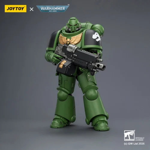 Salamanders Intercessor with Bolt Rifle, Bolt Pistol and Chainsword