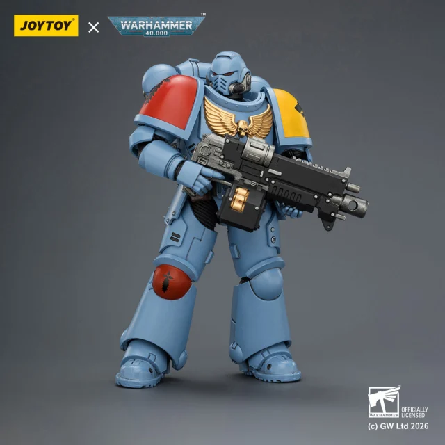 Space Wolves Intercessor with Bolt Rifle, Bolt Pistol and Chainsword