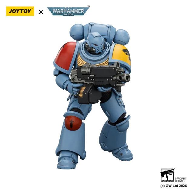 Space Wolves Intercessor with Bolt Rifle, Bolt Pistol and Chainsword