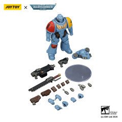 Space Wolves Intercessor with Bolt Rifle, Bolt Pistol and Chainsword