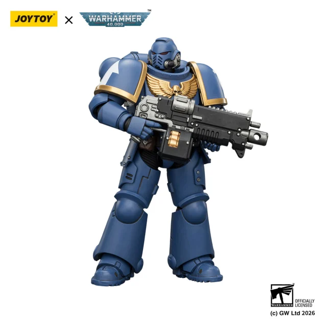 Ultramarines Intercessor with Bolt Rifle, Bolt Pistol and Chainsword