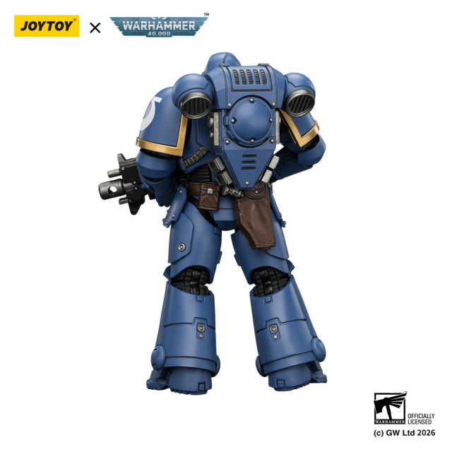 Ultramarines Intercessor with Bolt Rifle, Bolt Pistol and Chainsword