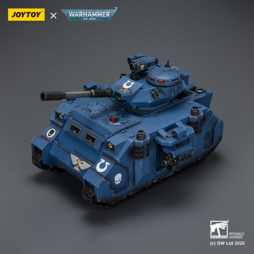 Ultramarines Predator Destructor with turret-mounted autocannon and sponson-mounted heavy bolters