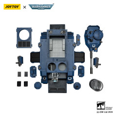 Ultramarines Predator Destructor with turret-mounted autocannon and sponson-mounted heavy bolters