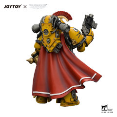 Imperial Fists Legion Praetor in Mk Ill Armour with Power Sword and Bolt Pistol