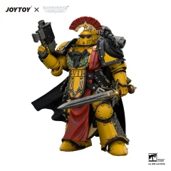 Imperial Fists Legion Praetor in Mk Ill Armour with Power Sword and Bolt Pistol