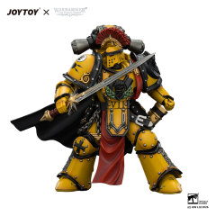 Imperial Fists Legion Praetor in Mk Ill Armour with Power Sword and Bolt Pistol