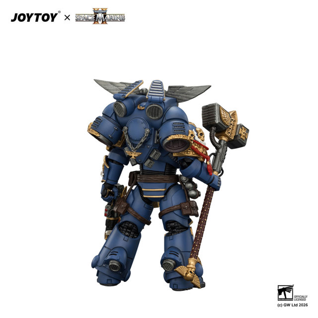 Game Edition Ultramarines Assault Intercessor with Jump Pack, Thunderhammer and Neo-volkite Pistol