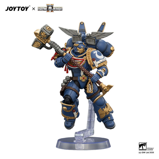 Game Edition Ultramarines Assault Intercessor with Jump Pack, Thunderhammer and Neo-volkite Pistol